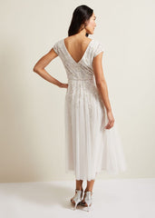 Lorena Tulle Wedding Dress Ivory