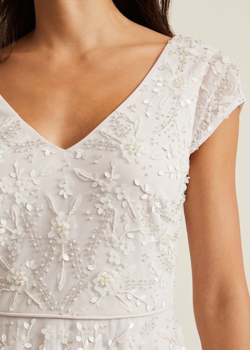 Lorena Tulle Wedding Dress Ivory