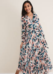 Petite Averie Floral Maxi Dress Multi-Coloured
