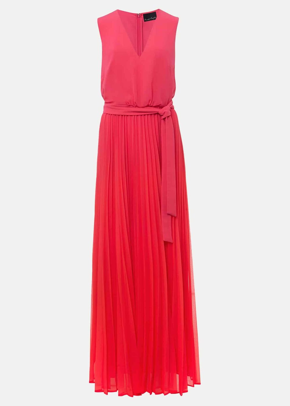 Piper Ombre Maxi Dress Red/Pink