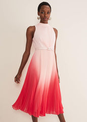 Henrietta Ombre Dress Pale Pink/Pink