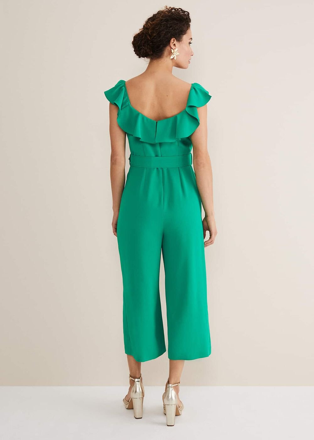 Tazanna Jumpsuit Grass Green