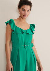 Tazanna Jumpsuit Grass Green