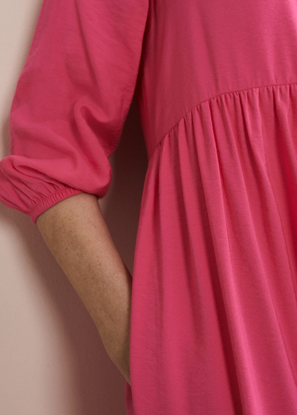 Jayde Tiered Midaxi Dress Pink