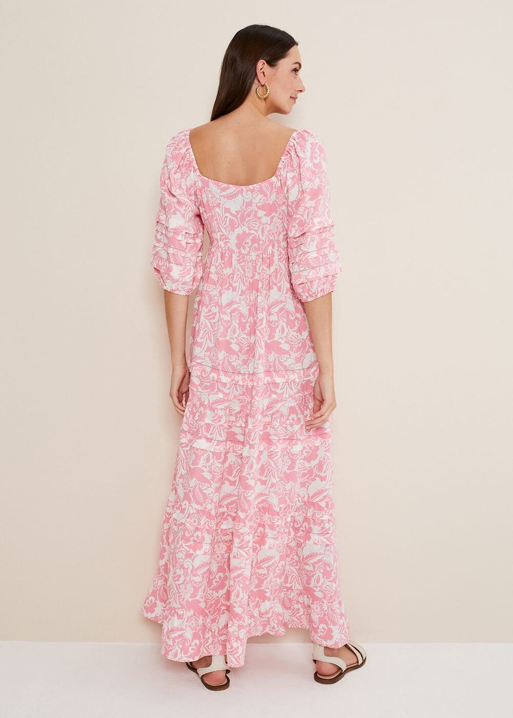 Damyana Midi Dress Pink