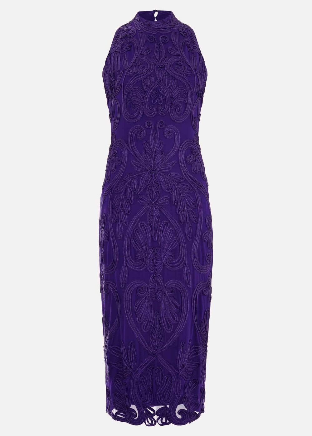 Andrea Tapework Dress Violet