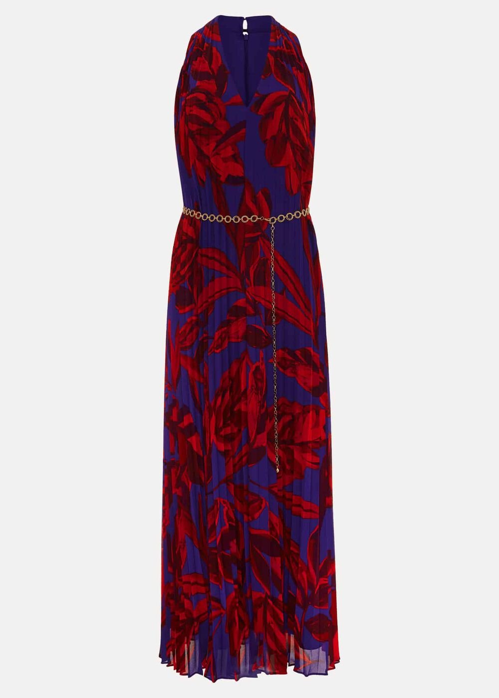Adelaide Pleated Midaxi Dress Violet