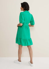 Sue Green Swing Mini Dress Green