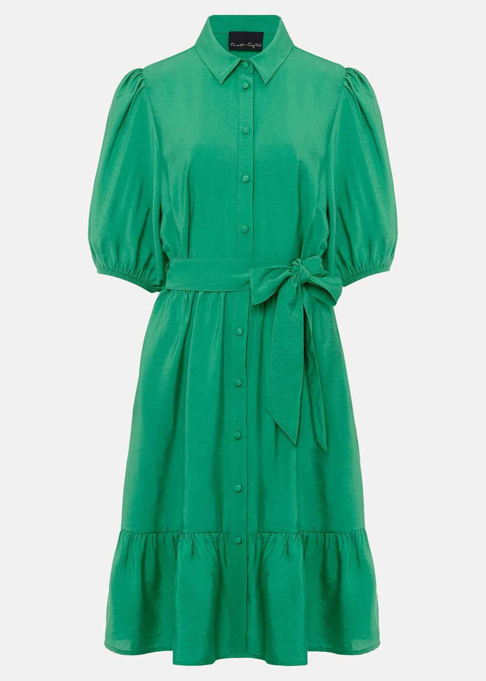 Sue Green Swing Mini Dress Green