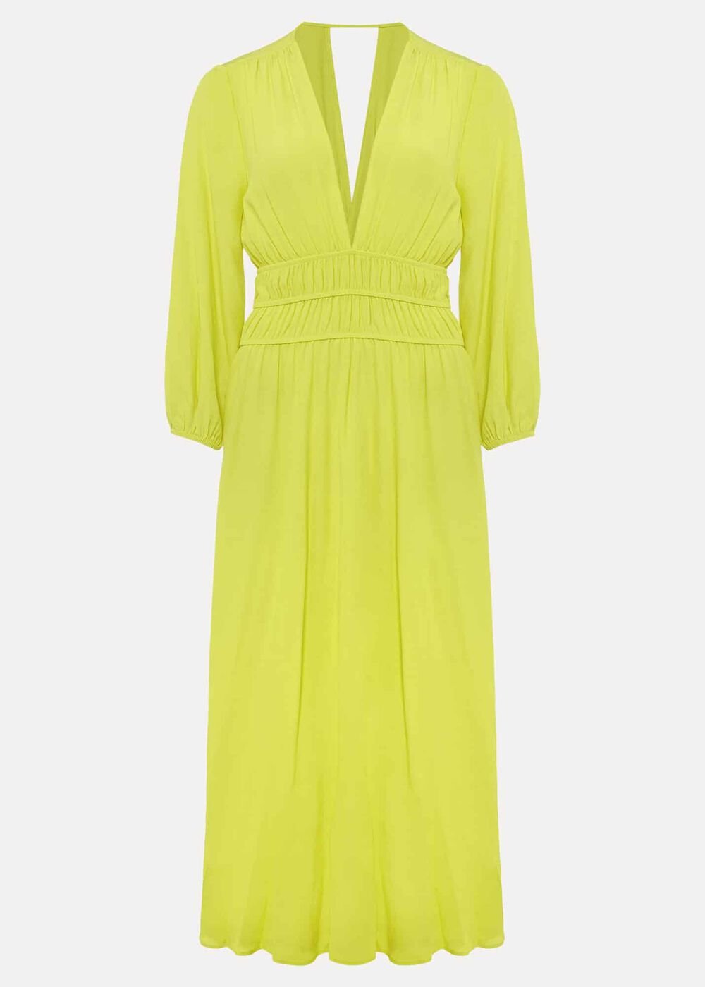 Lina Lime Midi Dress Lime