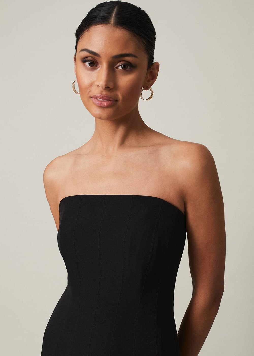 Freesia Black Maxi Dress Black