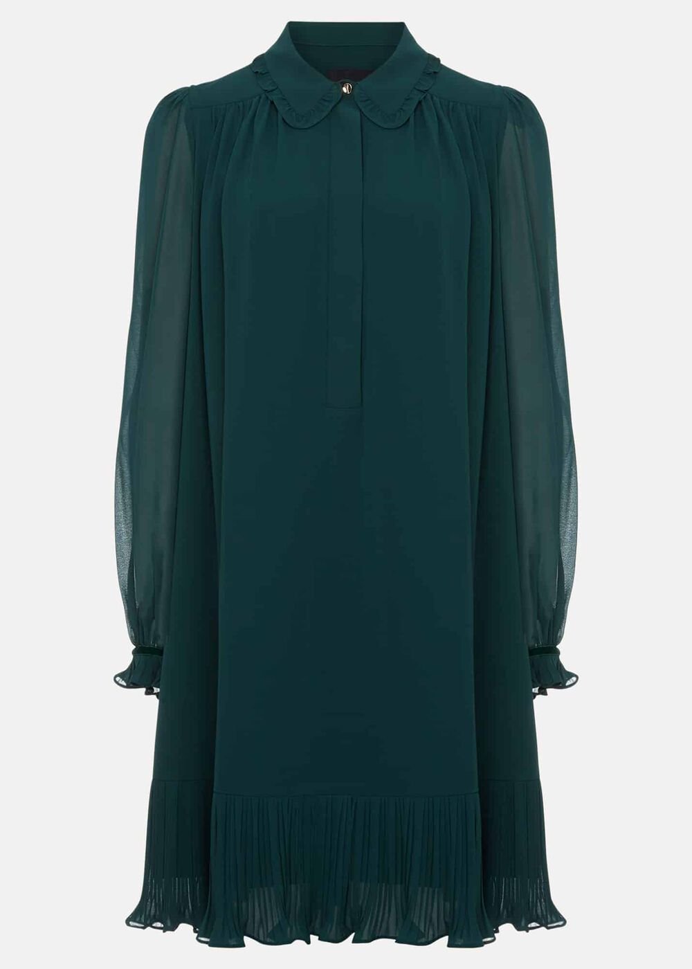 April Swing Mini Dress Dark Green