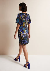 Lanna Floral Mini Dress Multi-Coloured