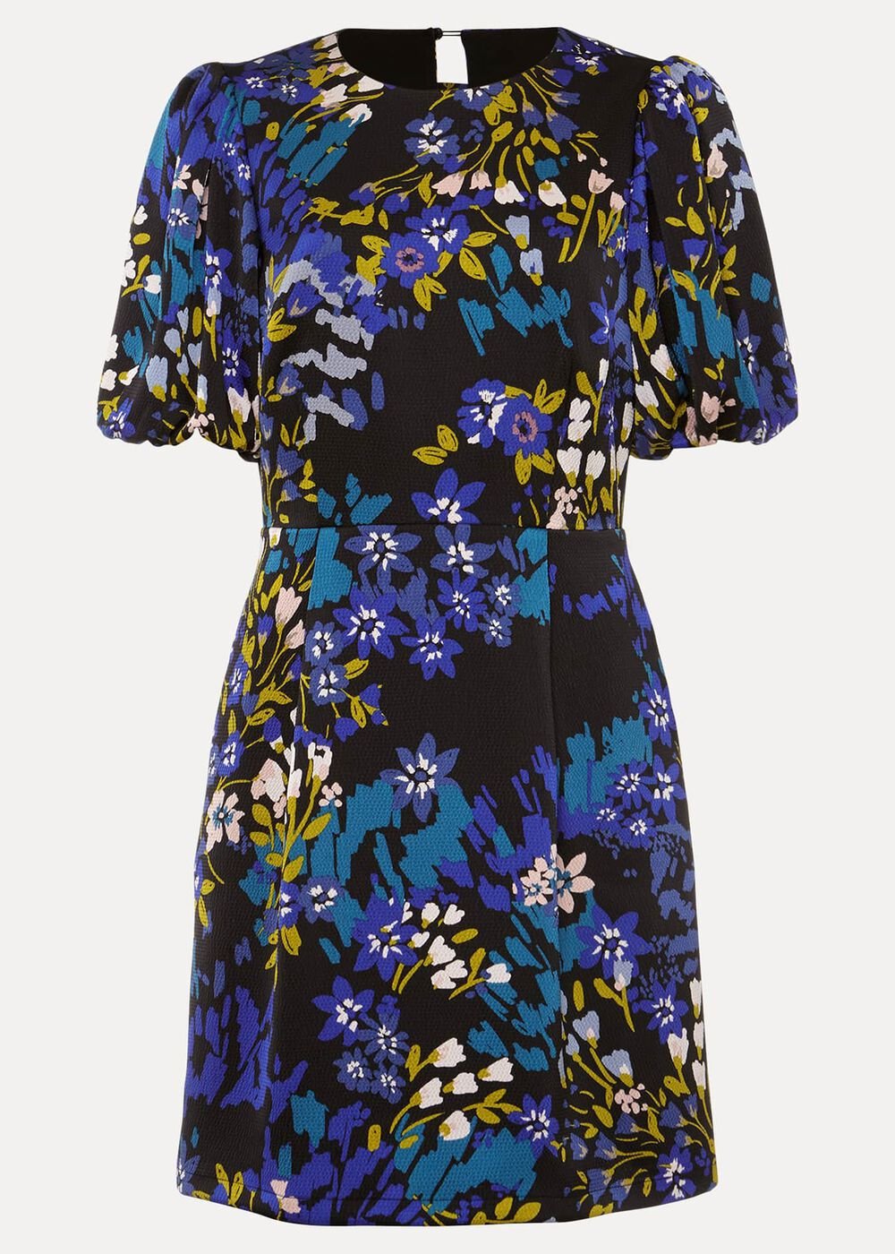 Lanna Floral Mini Dress Multi-Coloured