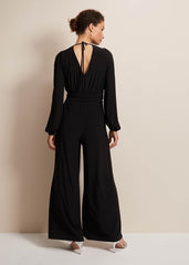 Janece Black Wide Leg Jumpsuit Black