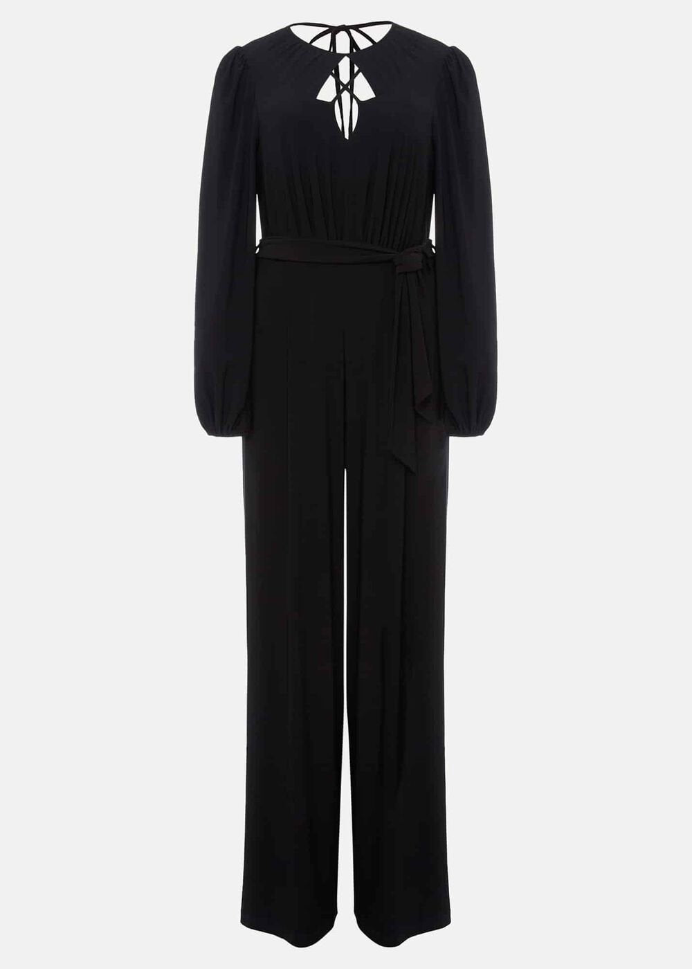 Janece Black Wide Leg Jumpsuit Black
