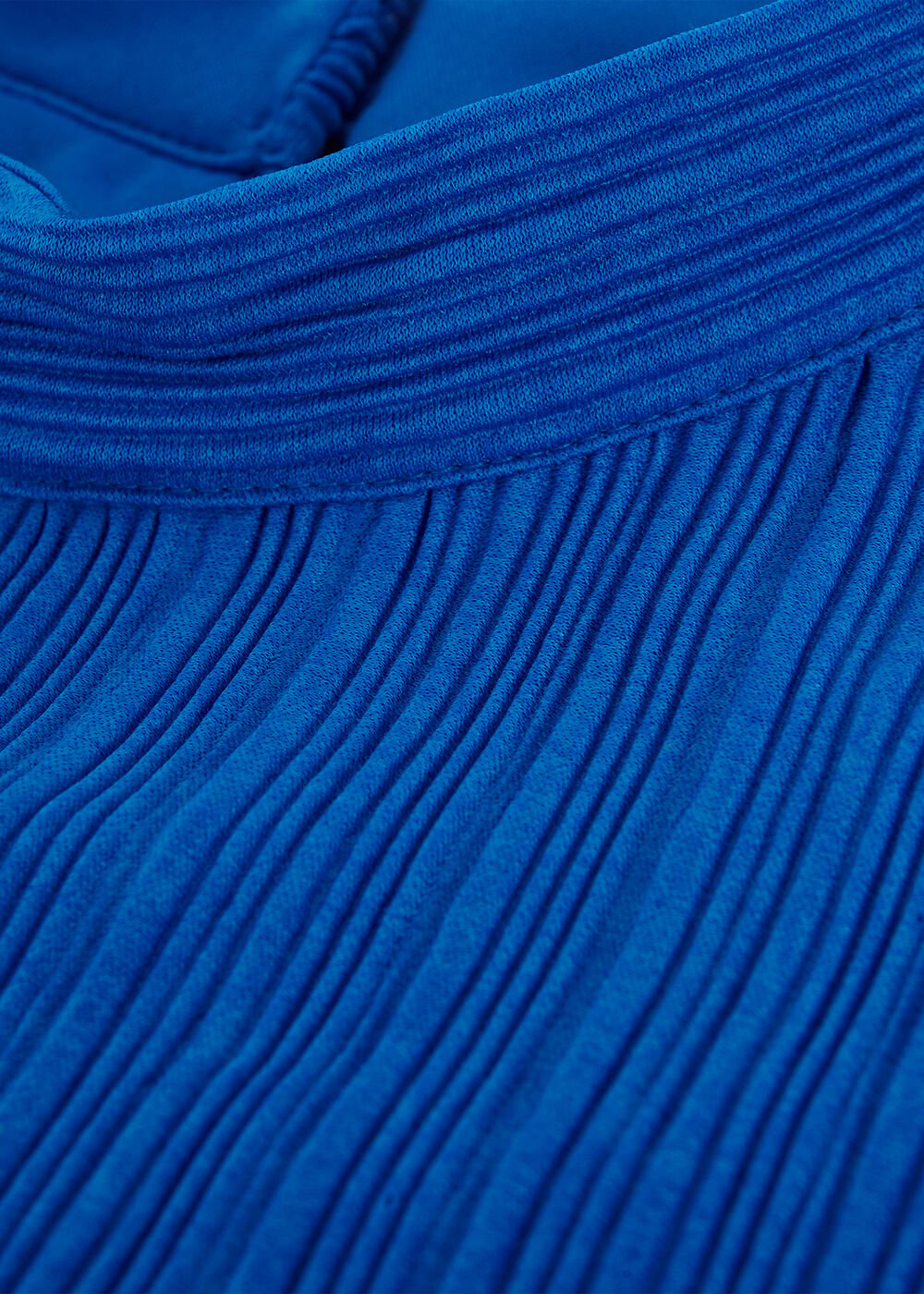 Betsie Plisse Swing Dress Blue