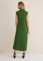 Janine Green Maxi Dress Green