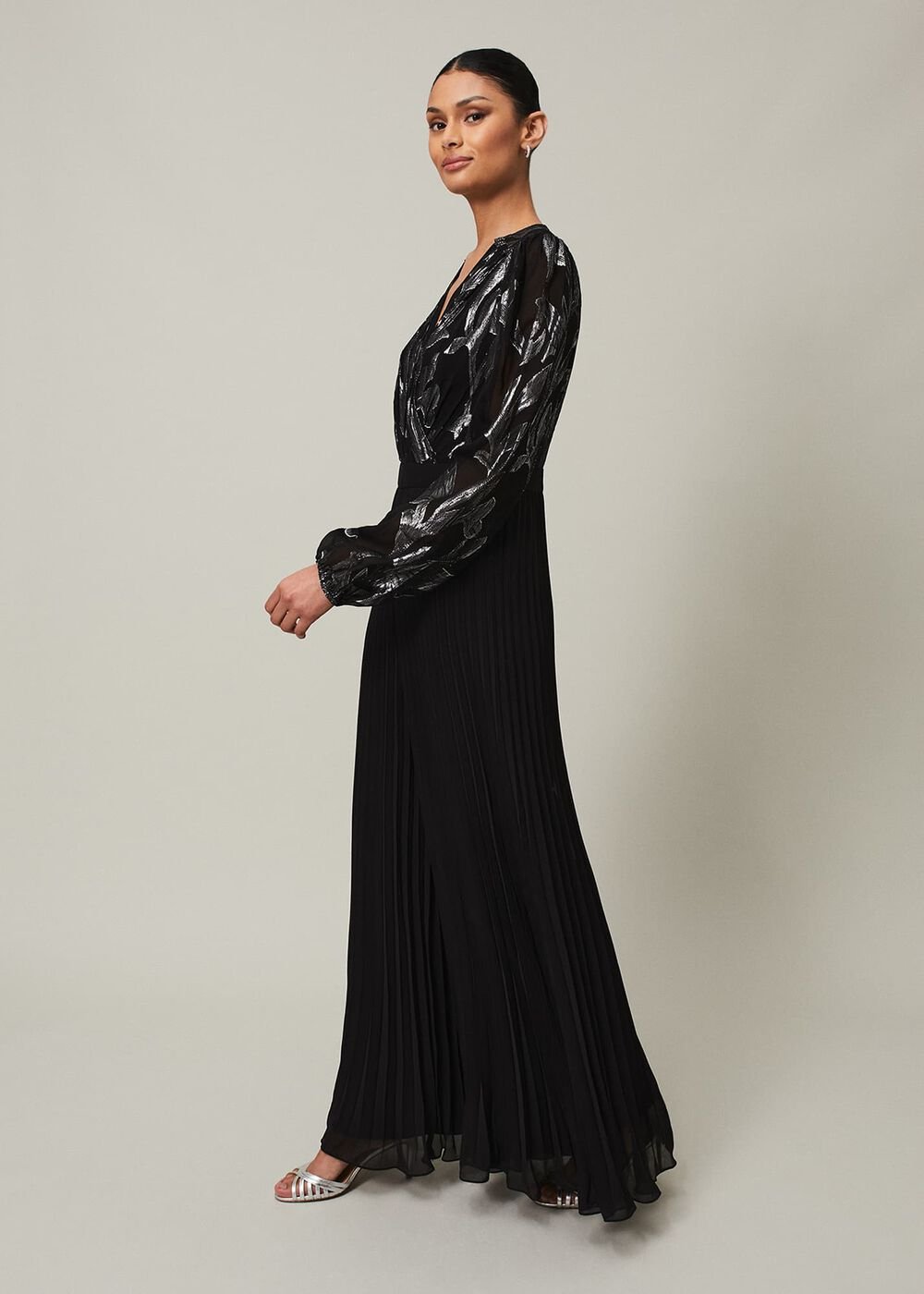 Althea Wide Leg Jumpsuit Black
