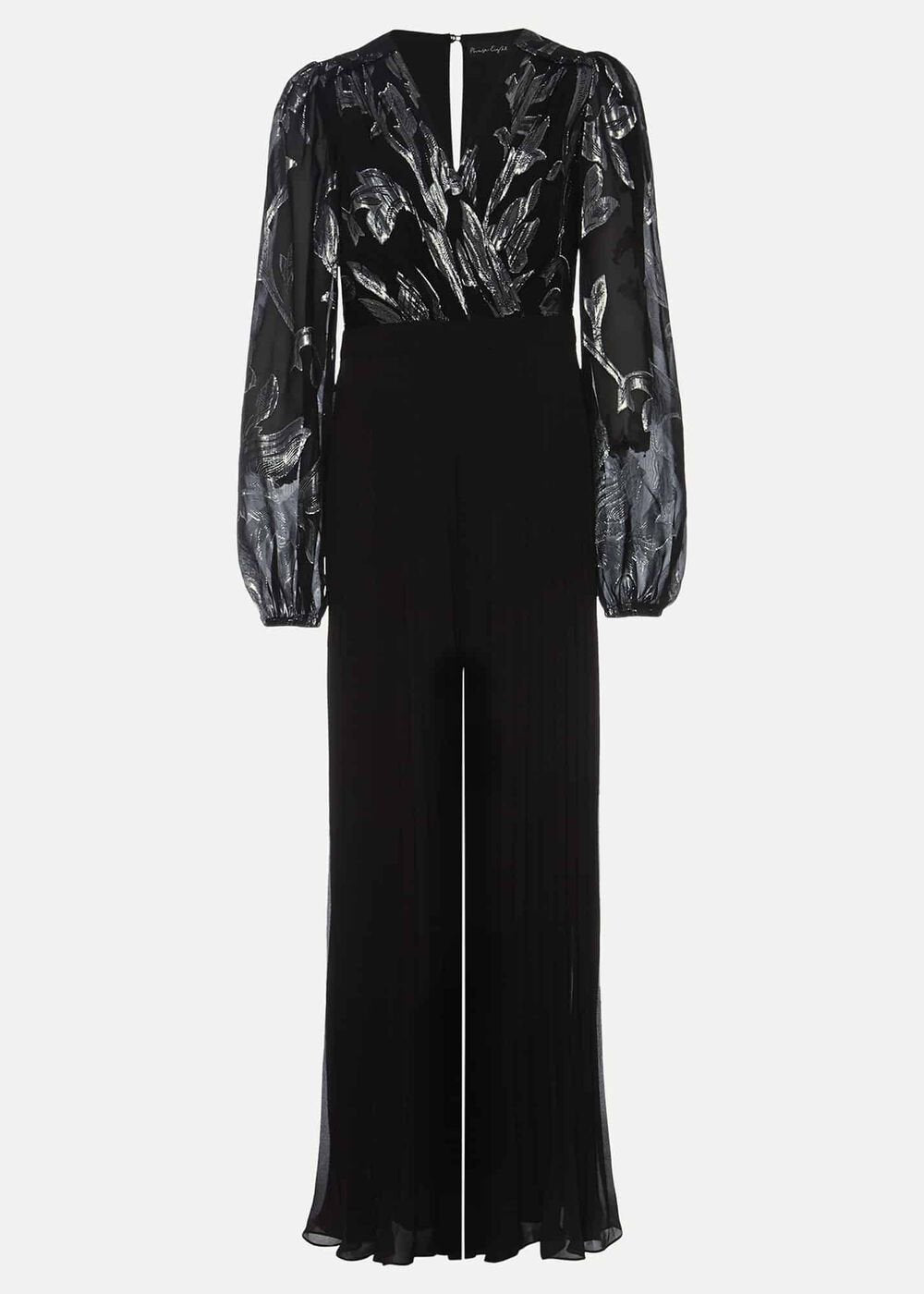 Althea Wide Leg Jumpsuit Black