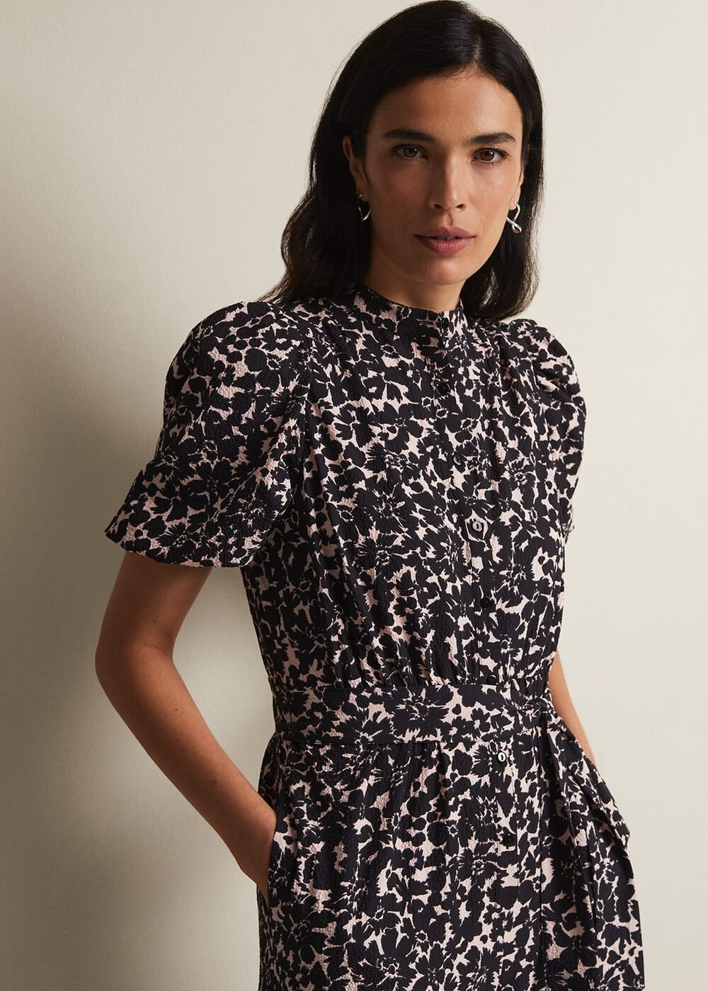 Dorothea Floral Jumpsuit Black/Multi