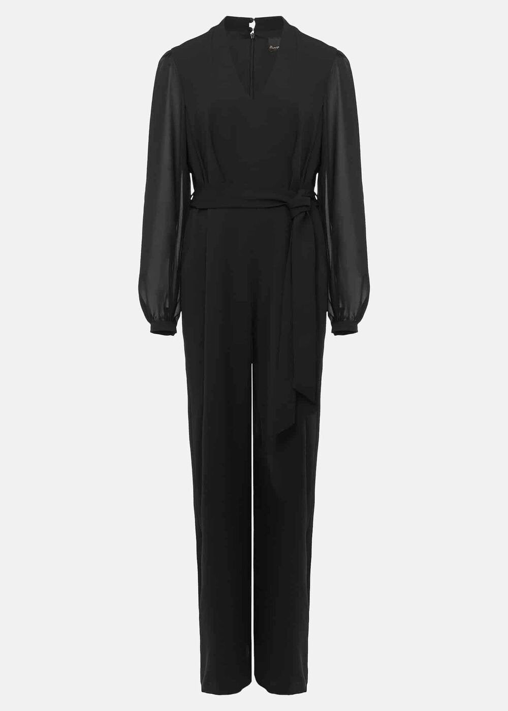 Audrey Black Wide Leg Jumpsuit Black