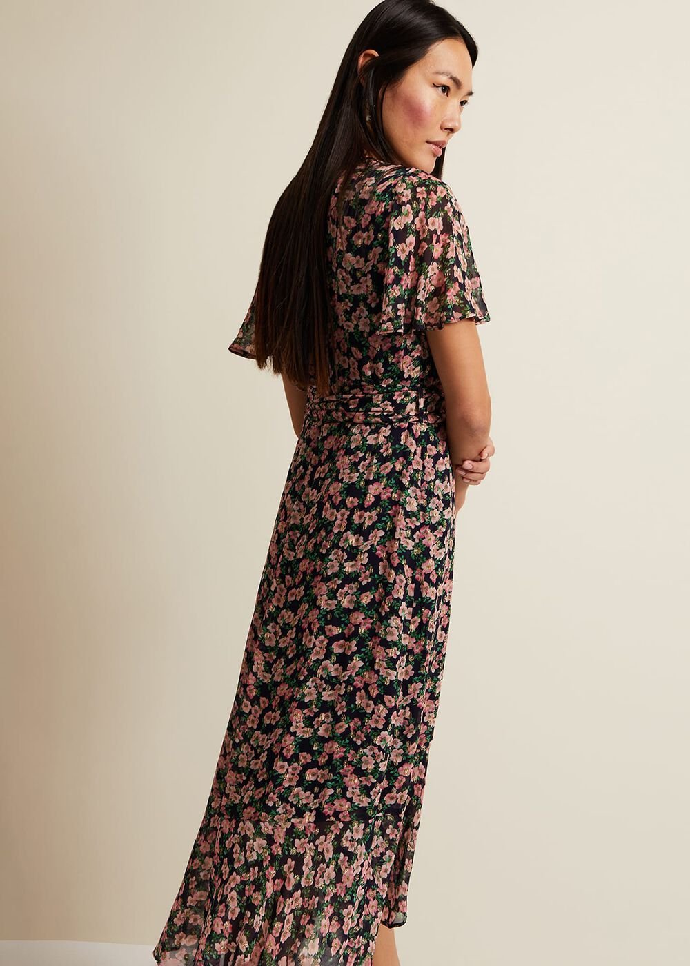 Juliette Fil Coupe Print Dress Multi-Coloured