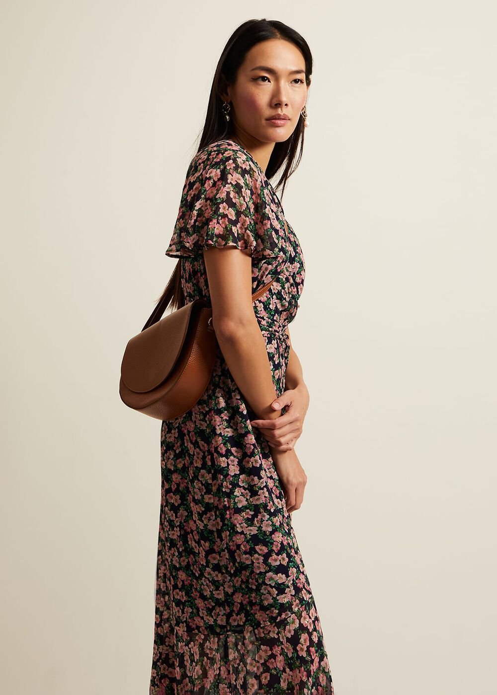 Juliette Fil Coupe Print Dress Multi-Coloured