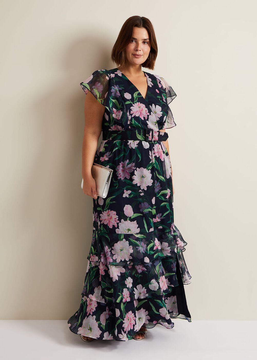 Leonie Floral Maxi Dress Multi-Coloured