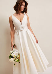 Ariel Fit And Flare Wedding Dress Ivory