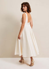 Ariel Fit And Flare Wedding Dress Ivory