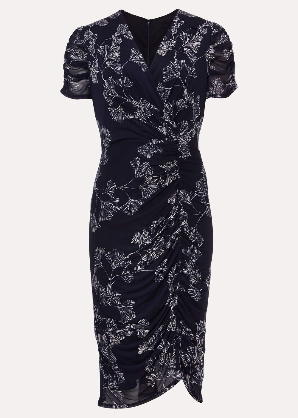 Remi Floral Mesh Dress Multi-Coloured