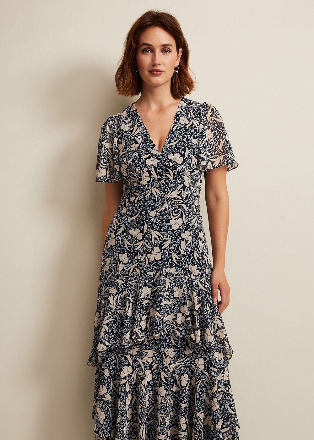 Tyanna Floral Maxi Dress Multi-Coloured