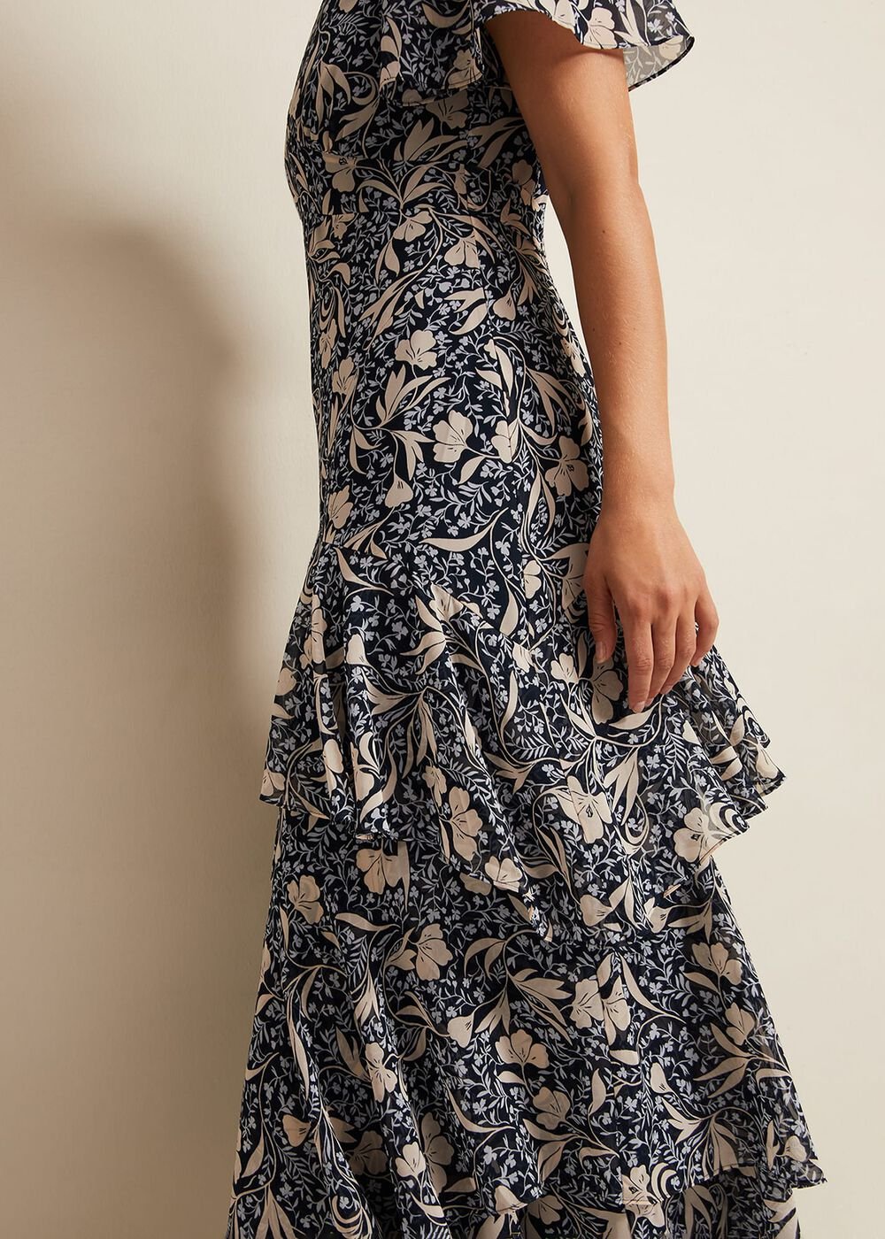 Tyanna Floral Maxi Dress Multi-Coloured