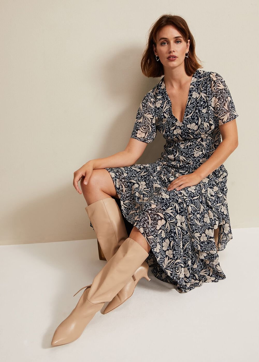 Tyanna Floral Maxi Dress Multi-Coloured