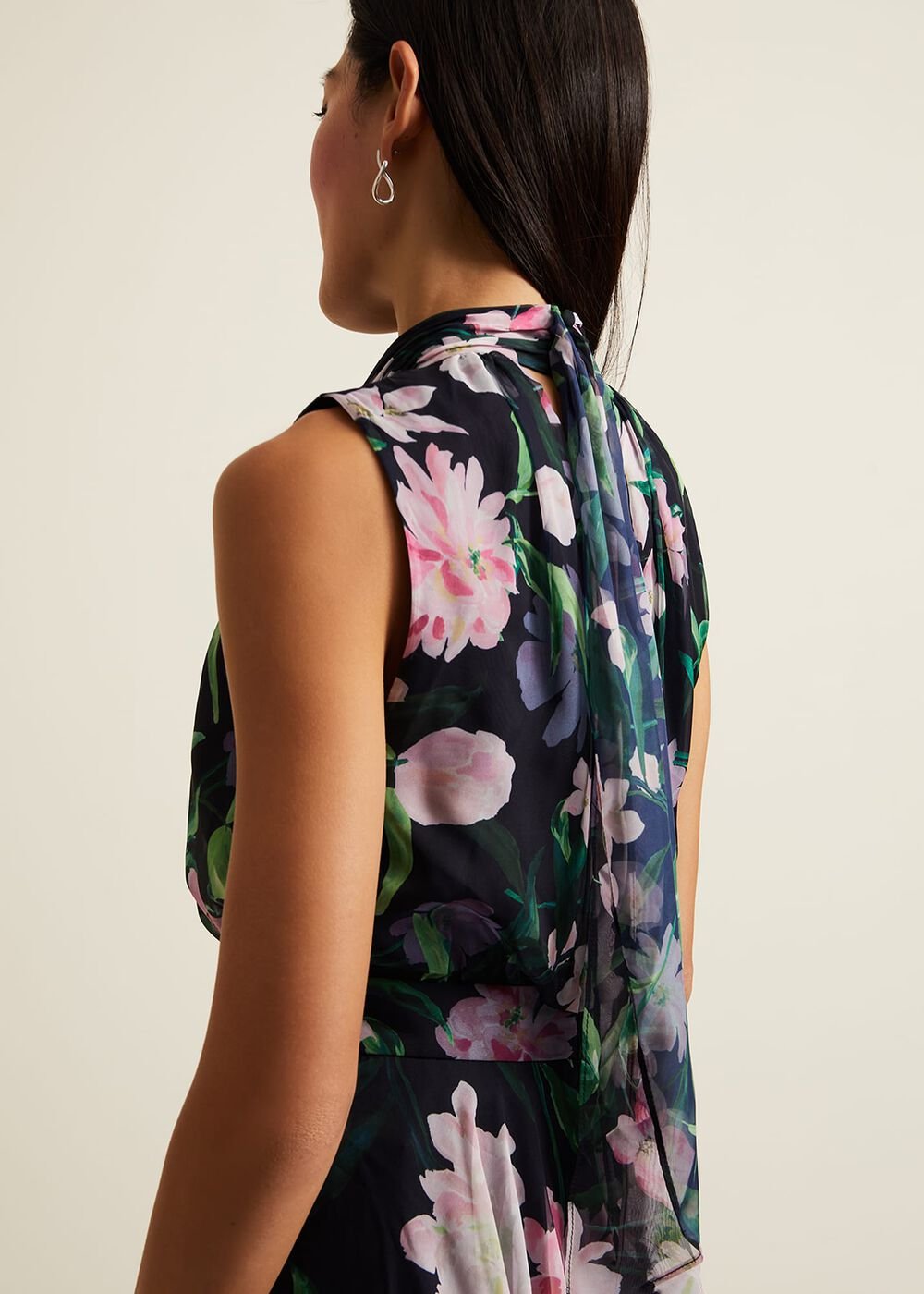 Lucinda Floral Dress Multi-Coloured
