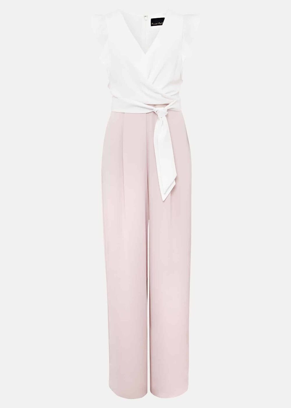 Ayla Ruffle Jumpsuit Pink