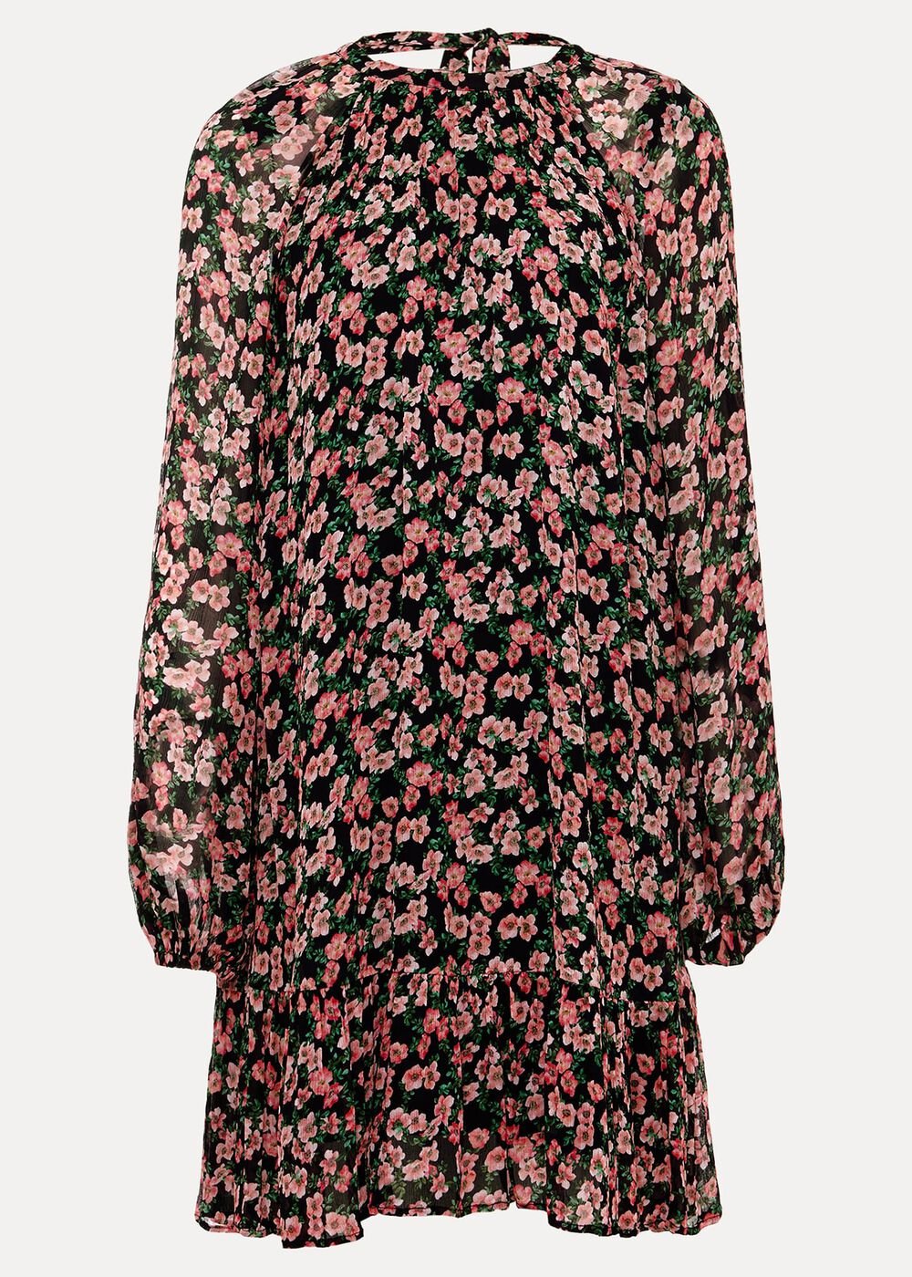 Betty Floral Print Swing Dress Multi-Coloured