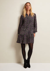 Dolly Snake Swing Dress Purple