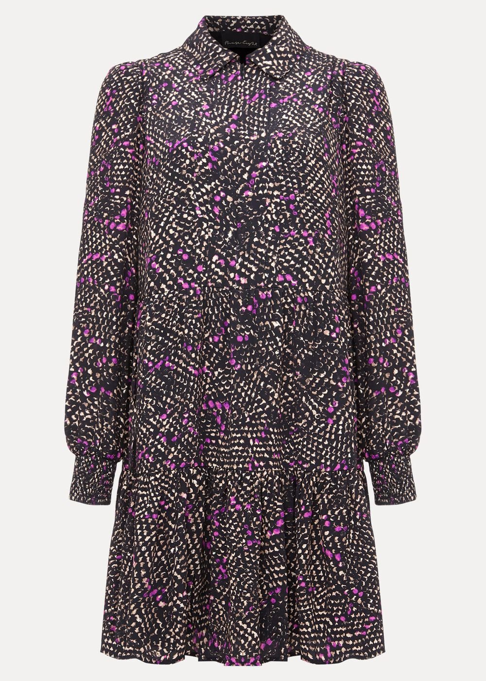 Dolly Snake Swing Dress Purple