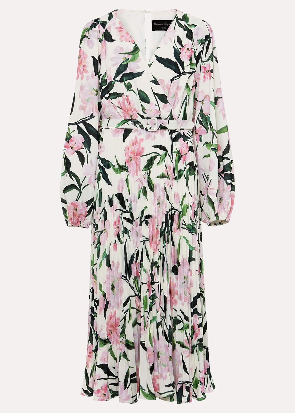 Petite Penny Floral Midi Dress Multi-Coloured