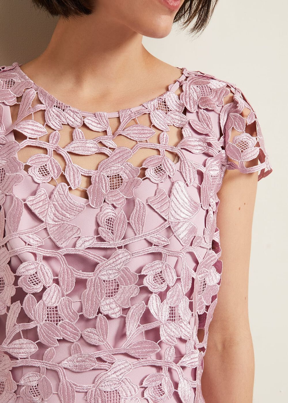 Tallula Lace Dress Pink