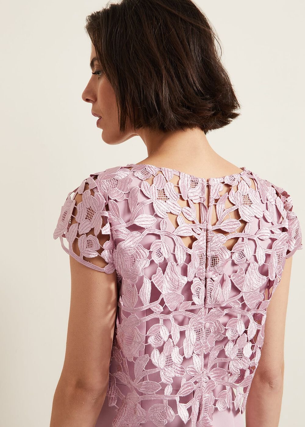 Tallula Lace Dress Pink
