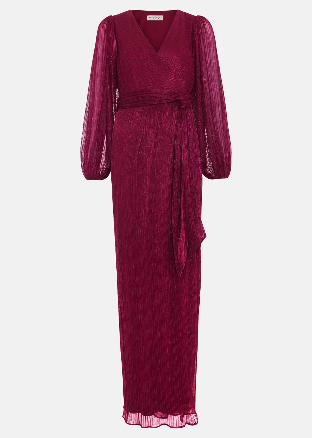 Brielle Wrap Maxi Dress Pink