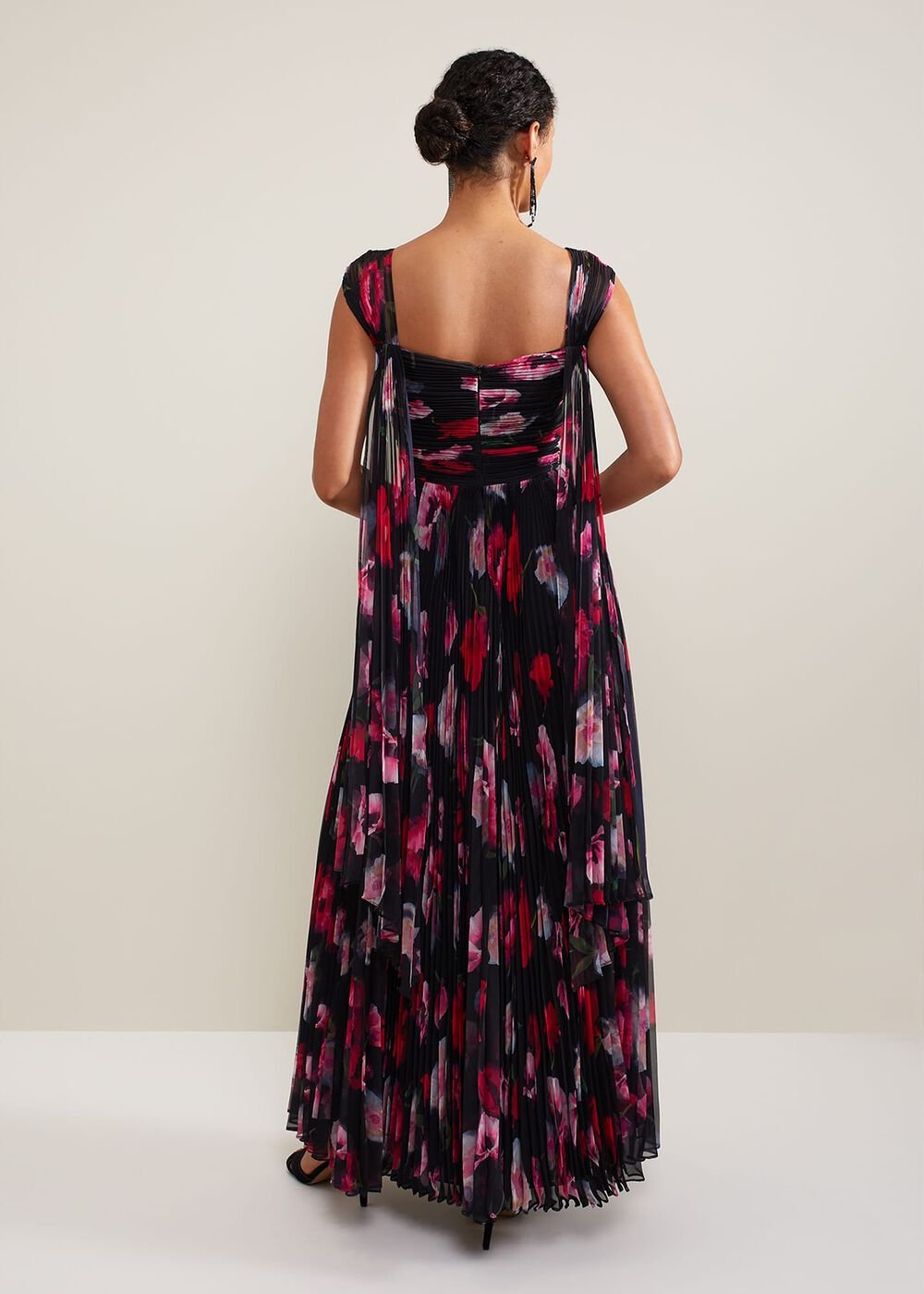 Gretal Floral Maxi Dress Multi-Coloured