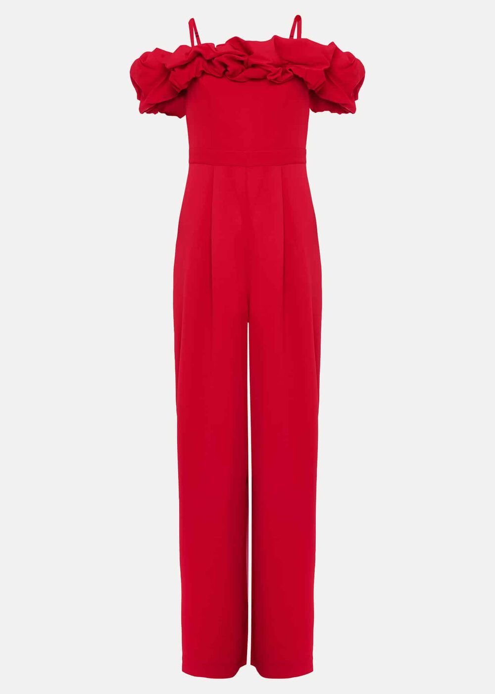 Mallory Ruffle Jumpsuit Pink
