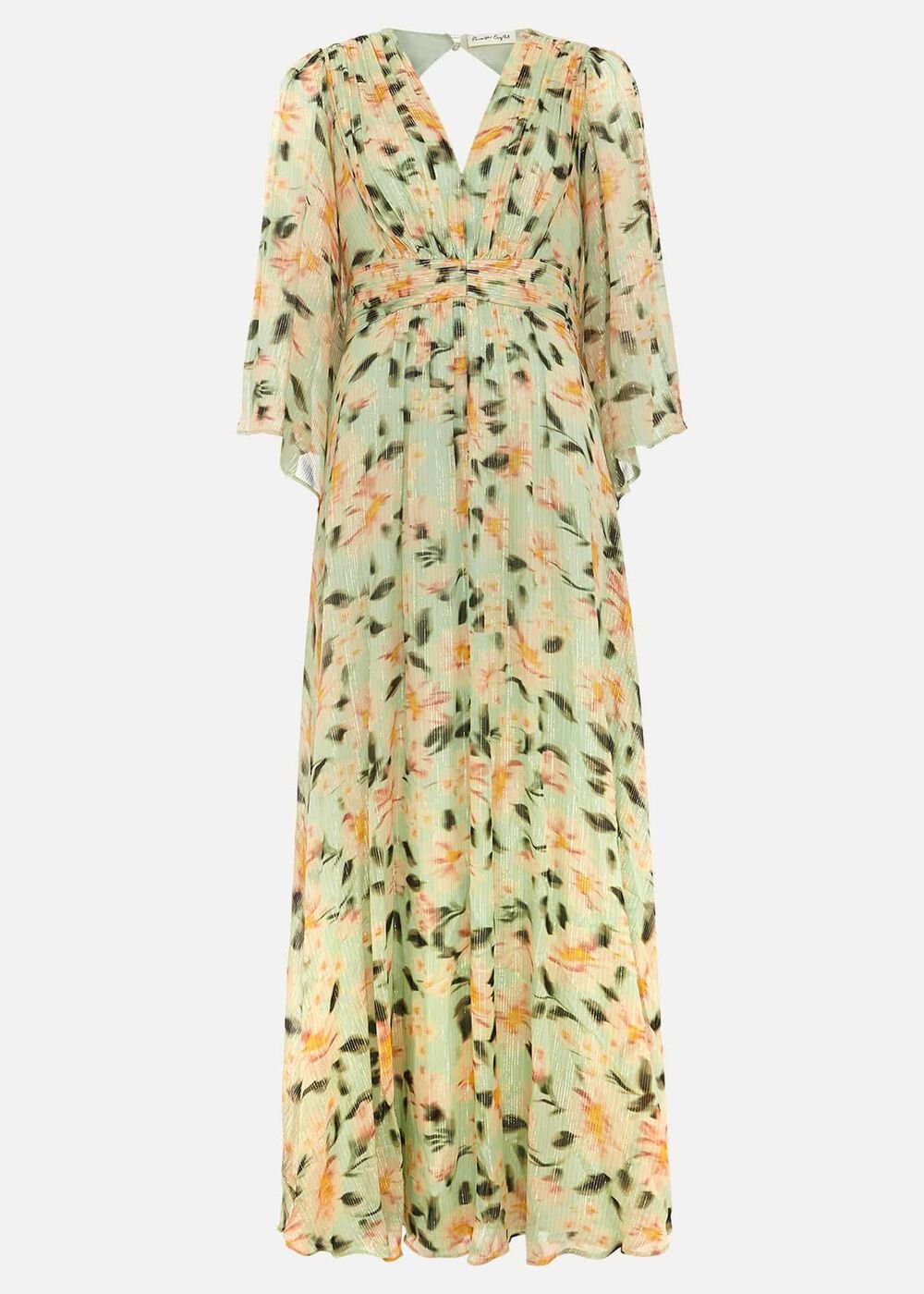 Darlene Floral Maxi Dress Multi-Coloured