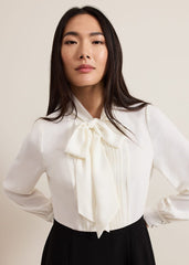 Tilly Shift Mini Dress Black/Ivory
