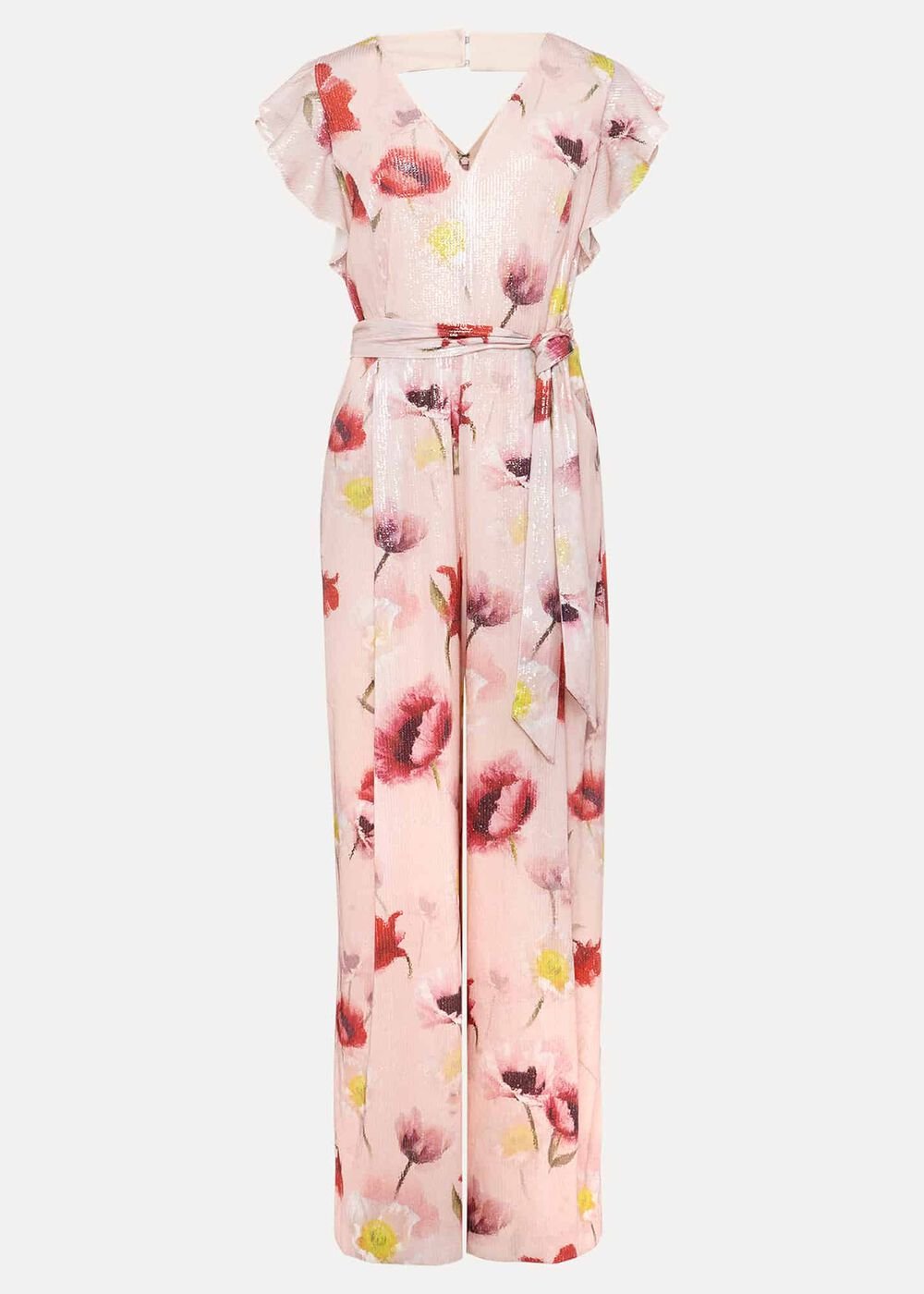 Rhiannon Sequin Printed Jumpsuit Multi-Coloured