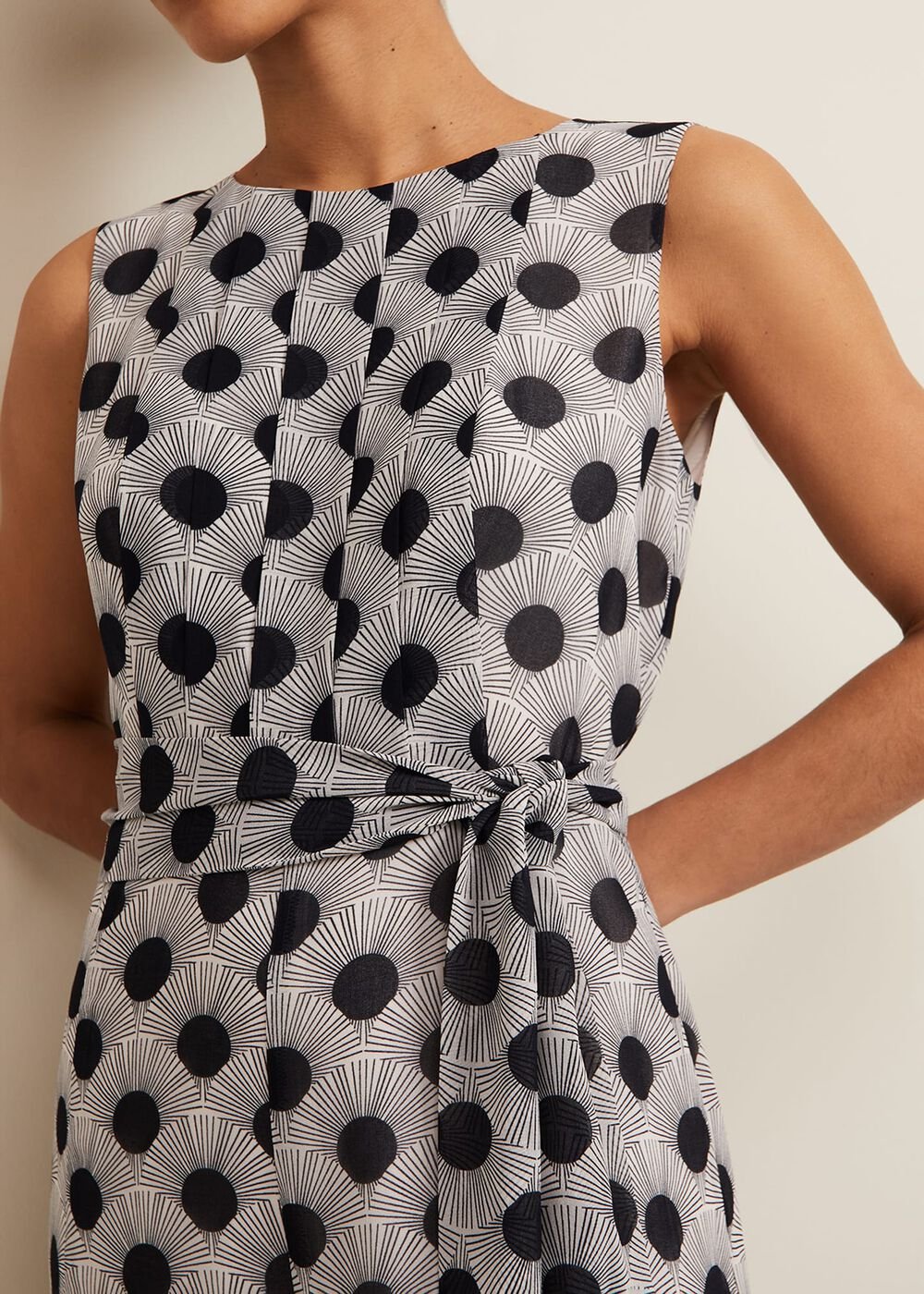 Petite Janine Print Jumpsuit Multi-Coloured